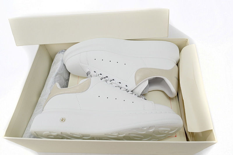 【CH1AP】石头纹 麦昆头层皮女神专属夏季小白鞋 Alexander McQueen Sneaker Stone Pattern