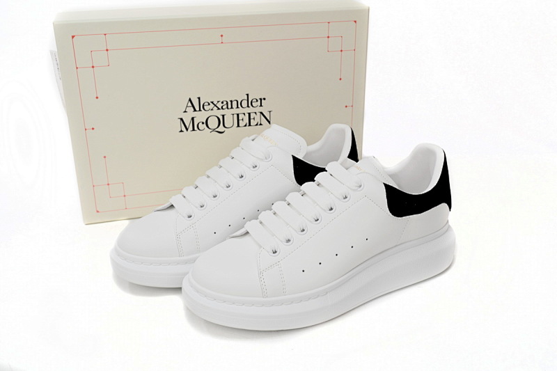 yupoo_299783_758b6d28.jpg 【CH1AP】黑绒 麦昆头层皮女神专属夏季小白鞋 Alexander McQueen Sneaker Black Velvet