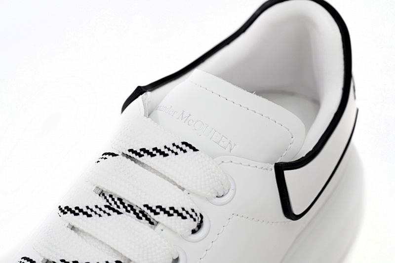 【CH1AP】白胶 麦昆头层皮女神专属夏季小白鞋 Alexander McQueen Sneaker White Glue