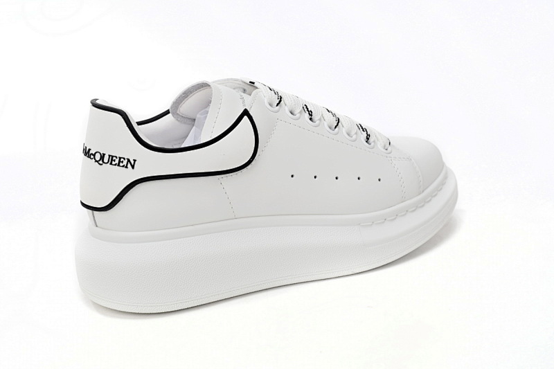 【CH1AP】白胶 麦昆头层皮女神专属夏季小白鞋 Alexander McQueen Sneaker White Glue