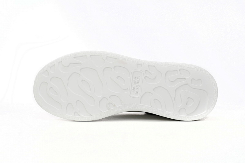 【CH1AP】白胶 麦昆头层皮女神专属夏季小白鞋 Alexander McQueen Sneaker White Glue