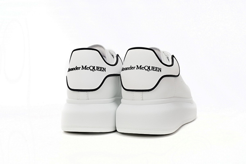 【CH1AP】白胶 麦昆头层皮女神专属夏季小白鞋 Alexander McQueen Sneaker White Glue