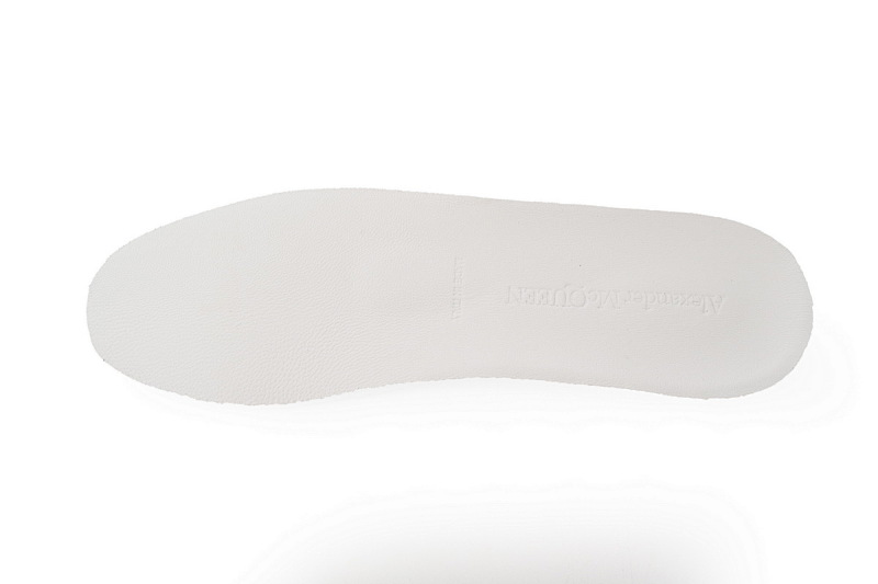 【CH1AP】白胶 麦昆头层皮女神专属夏季小白鞋 Alexander McQueen Sneaker White Glue