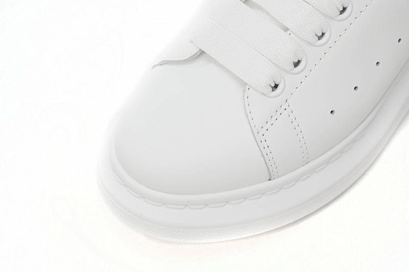 【CH1AP】银尾 麦昆头层皮女神专属夏季小白鞋 Alexander McQueen Sneaker Silver Tail