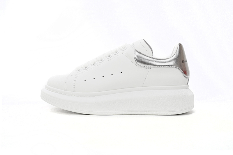 yupoo_299887_37f84744.jpg 【CH1AP】银尾 麦昆头层皮女神专属夏季小白鞋 Alexander McQueen Sneaker Silver Tail