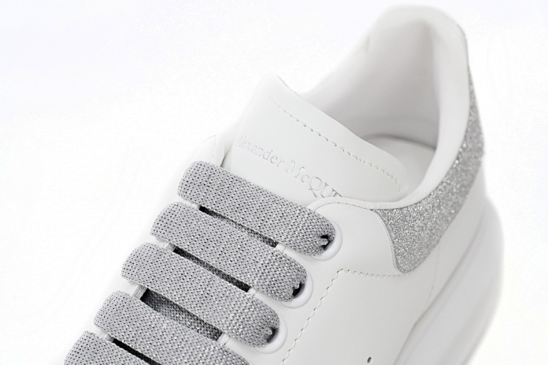 【CH1AP】散钻 麦昆头层皮女神专属夏季小白鞋 Alexander McQueen Sneaker Loose Drilling