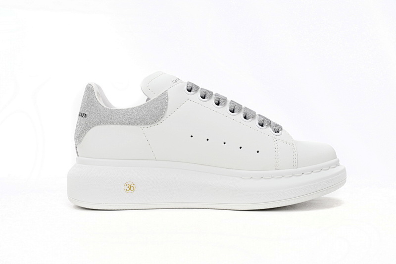 【CH1AP】散钻 麦昆头层皮女神专属夏季小白鞋 Alexander McQueen Sneaker Loose Drilling