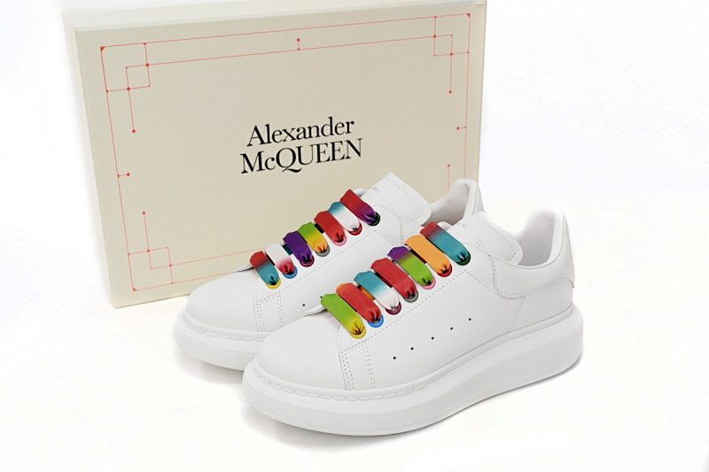 yupoo_299934_0e506427.jpg 【CH1AP】彩带 麦昆头层皮女神专属夏季小白鞋 Alexander McQueen Sneaker Colored Ribbon