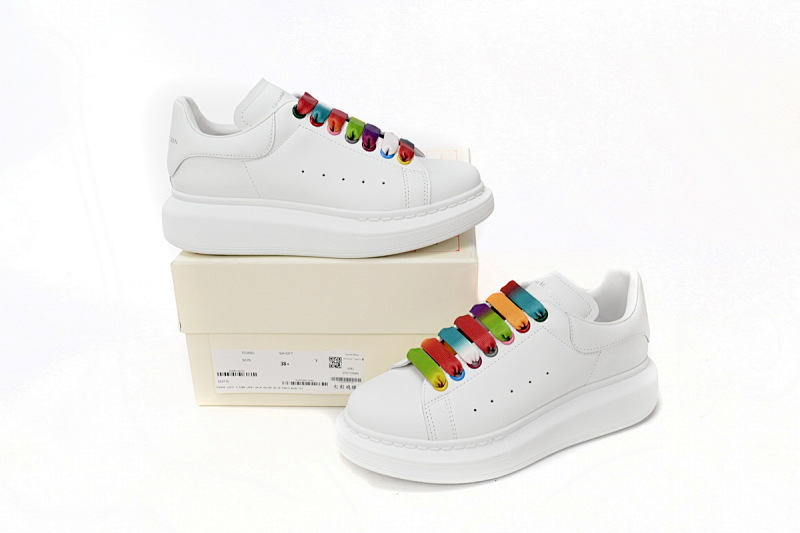 yupoo_299934_34de9d9e.jpg 【CH1AP】彩带 麦昆头层皮女神专属夏季小白鞋 Alexander McQueen Sneaker Colored Ribbon