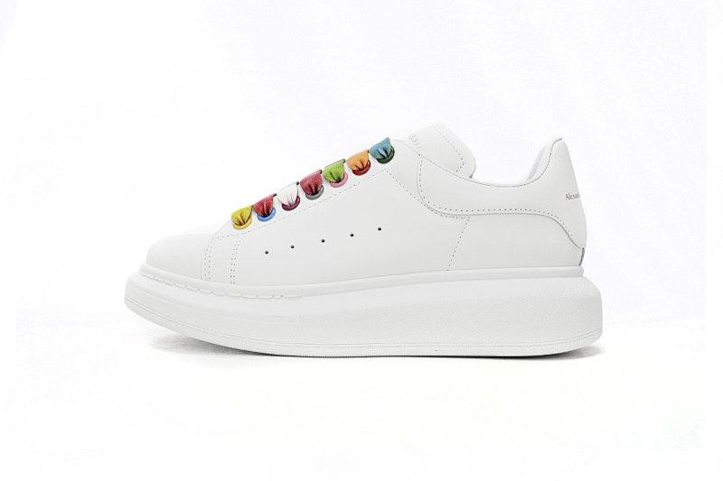 yupoo_299934_f20603be.jpg 【CH1AP】彩带 麦昆头层皮女神专属夏季小白鞋 Alexander McQueen Sneaker Colored Ribbon