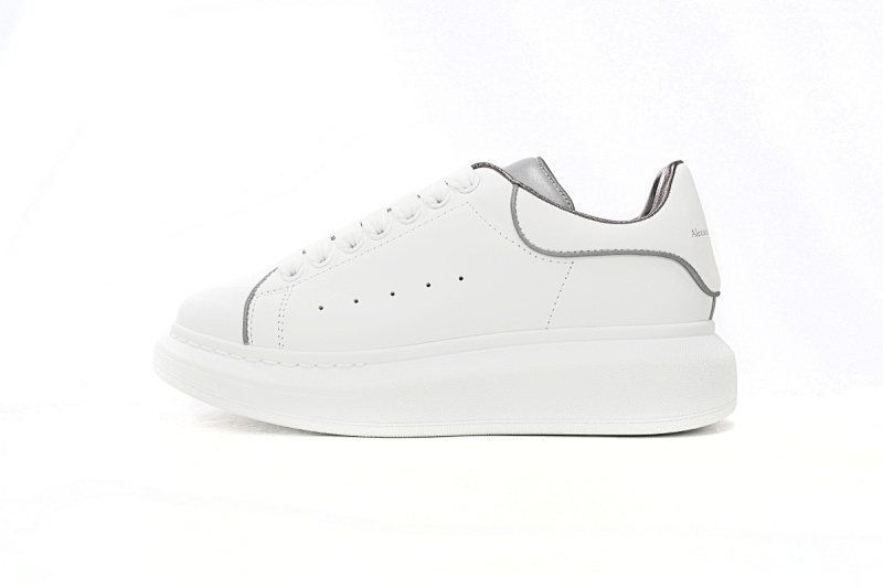 yupoo_299960_84239923.jpg 【CH1AP】3M银边 麦昆头层皮女神专属夏季小白鞋 Alexander McQueen Sneaker 3M Silver Edge