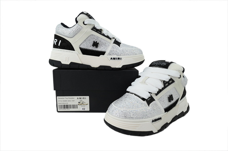 【DA0GZ】钻全白 骨头面包鞋 时尚休闲鞋 AMIRI Diamond White
