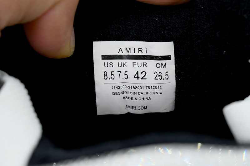 【DA0GZ】钻全白 骨头面包鞋 时尚休闲鞋 AMIRI Diamond White