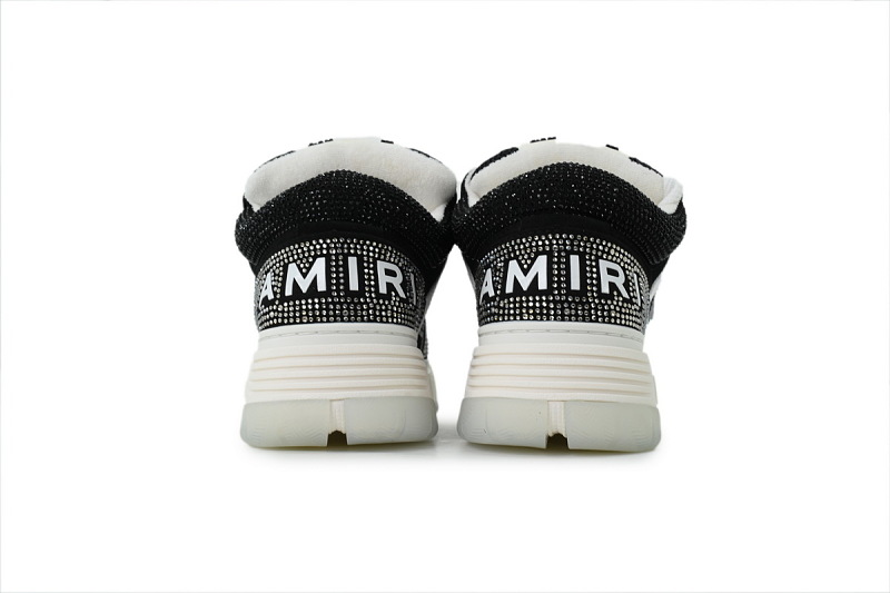 【DA0GZ】钻黑白 骨头面包鞋 时尚休闲鞋 AMIRI Diamond Black White