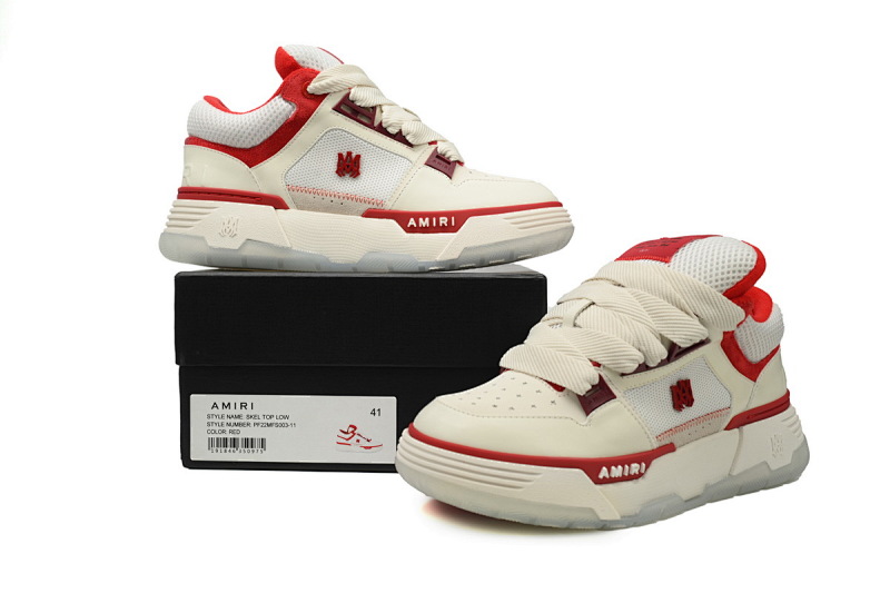 yupoo_300345_a94c6a5a.jpg 【DA5AP】白红 骨头面包鞋 时尚休闲鞋 AMIRI White Red