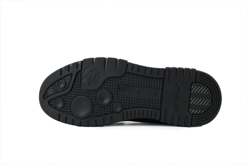 【CP0MI】黑橙 OFFWHITE低帮运动鞋 OMIA189S26 MAT0011020 Off White Men Black Out Of Office Molded Sneakers