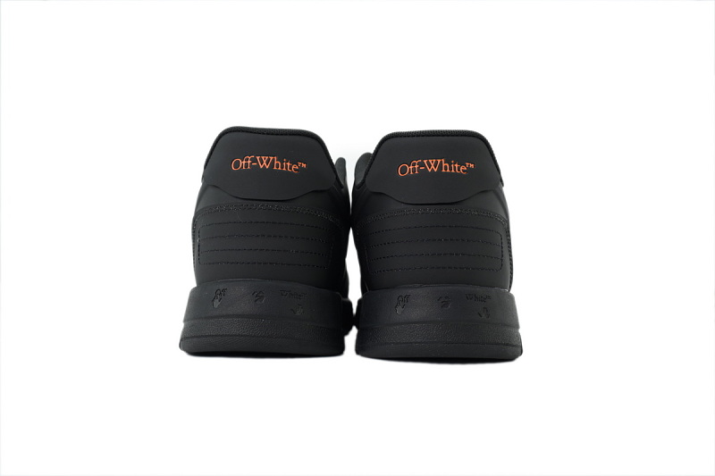 【CP0MI】黑橙 OFFWHITE低帮运动鞋 OMIA189S26 MAT0011020 Off White Men Black Out Of Office Molded Sneakers