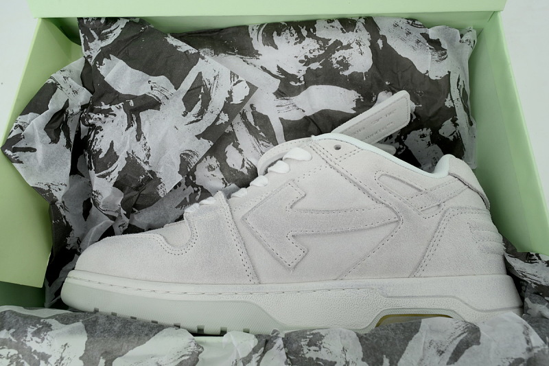【CP0MI】浅灰做旧 OFFWHITE低帮运动鞋 OMIA189F 22LEA 0120101 Off-White Out of Office 'White'