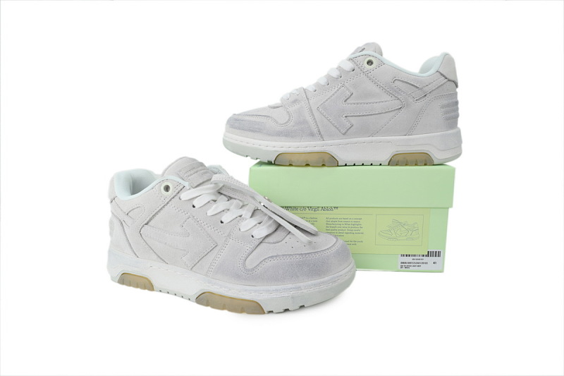 【CP0MI】浅灰做旧 OFFWHITE低帮运动鞋 OMIA189F 22LEA 0120101 Off-White Out of Office 'White'