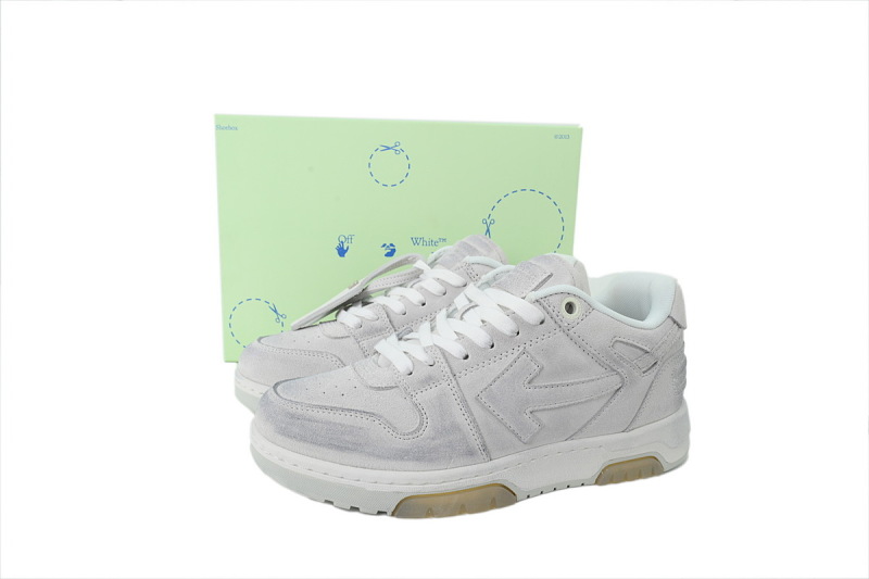 【CP0MI】浅灰做旧 OFFWHITE低帮运动鞋 OMIA189F 22LEA 0120101 Off-White Out of Office 'White'