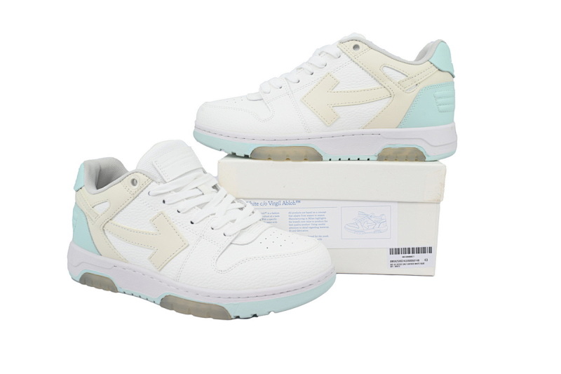 【CP0MI】白米蓝 OFFWHITE低帮运动鞋 OWIA259S 24LEA005 0149 Off-White Wmns Out of Office 'White Blue'