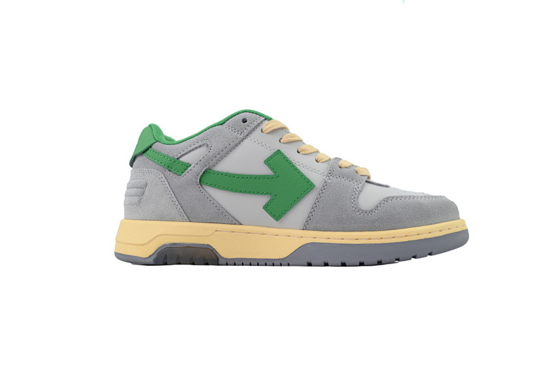 【CP0MI】浅灰绿 OFFWHITE低帮运动鞋 OMIA189S 24LEA011 0555 Off-White Out of Office Low Light Grayish Green