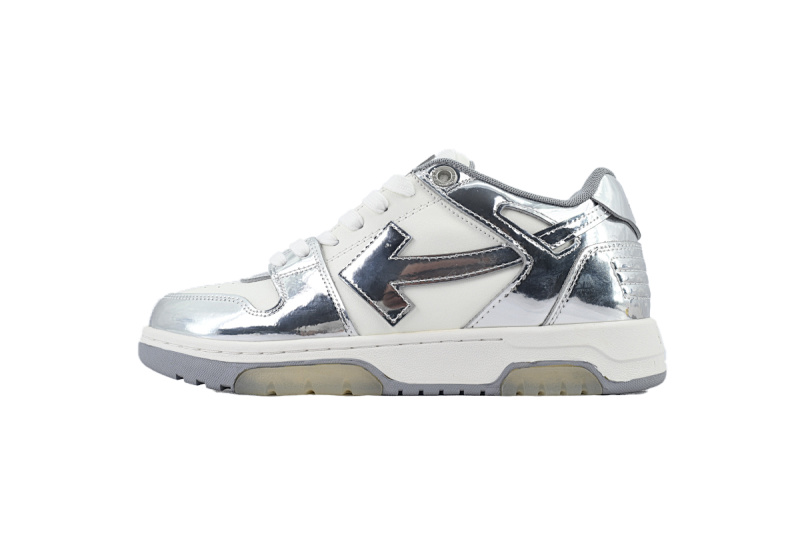 【CP0MI】银白色 OFFWHITE低帮运动鞋  OMIA189F 24LEA00E 0172  Off-White Out of Office 'White Silver'