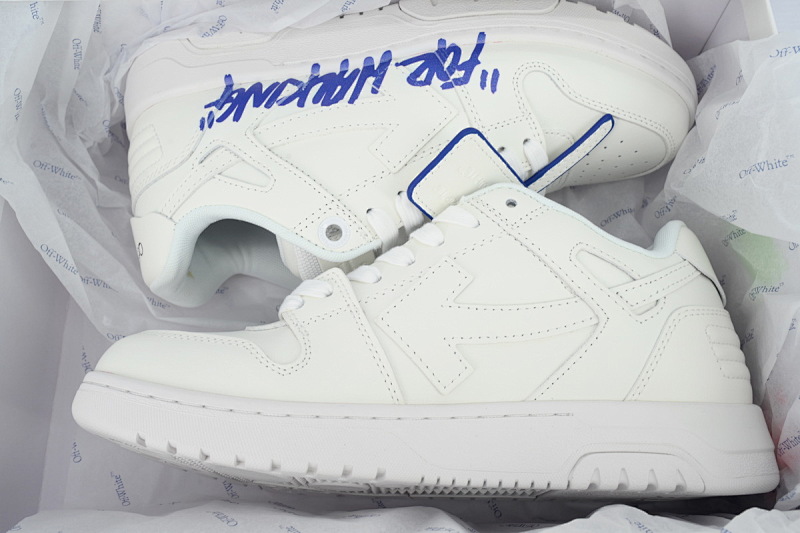 yupoo_300815_99ebd657.jpg 【CP0MI】白色蓝字 OFFWHITE低帮运动鞋 OMIA189F 24LEA006 0145 FF-WHITE Out Of White and Blue Letters