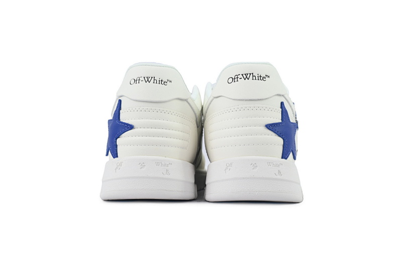 【CP0MI】白蓝五星 OFFWHITE低帮运动鞋 OMIA189S 25LEA00D 0145 FF-WHITE Out Of White White and Blue Five Stars