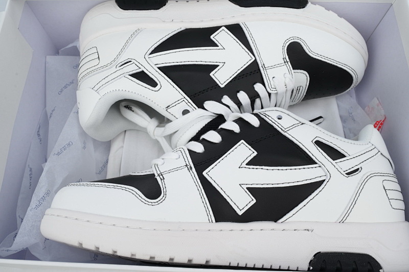 【CP0MI】白灰黑-67 OFFWHITE低帮运动鞋 OMIA189S 24LEA004 1001 FF-WHITE Out Of White White Gray Black