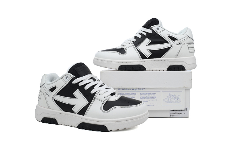 【CP0MI】白灰黑-67 OFFWHITE低帮运动鞋 OMIA189S 24LEA004 1001 FF-WHITE Out Of White White Gray Black