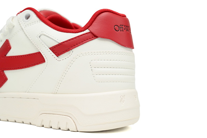 【CP0MI】龙年白红-66 OFFWHITE低帮运动鞋 OMIA189G 23LEA007 0125 FF-WHITE Out Of White White Red