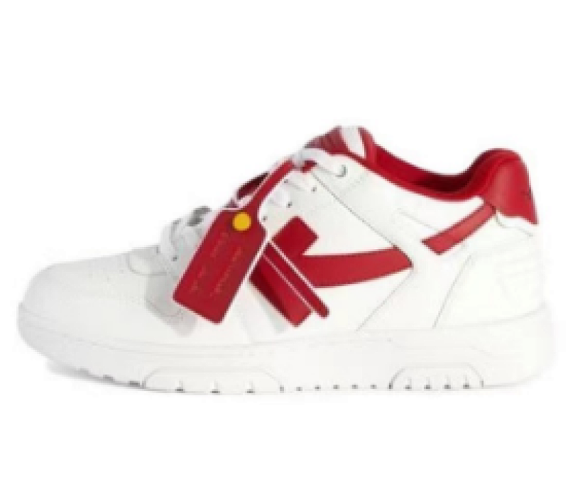 【CP0MI】龙年白红-66 OFFWHITE低帮运动鞋 OMIA189G 23LEA007 0125 FF-WHITE Out Of White White Red