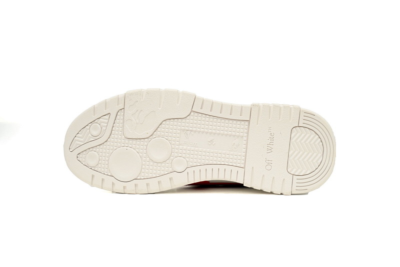 【CP0MI】龙年白红-66 OFFWHITE低帮运动鞋 OMIA189G 23LEA007 0125 FF-WHITE Out Of White White Red