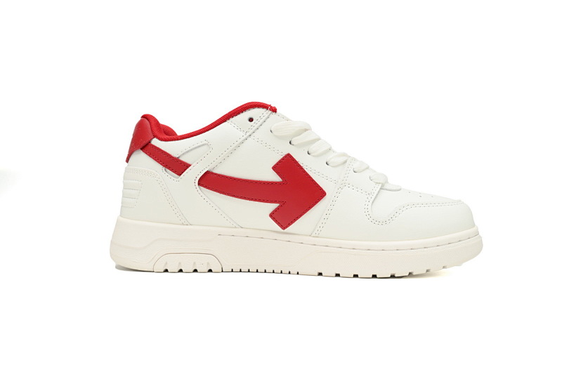 【CP0MI】龙年白红-66 OFFWHITE低帮运动鞋 OMIA189G 23LEA007 0125 FF-WHITE Out Of White White Red