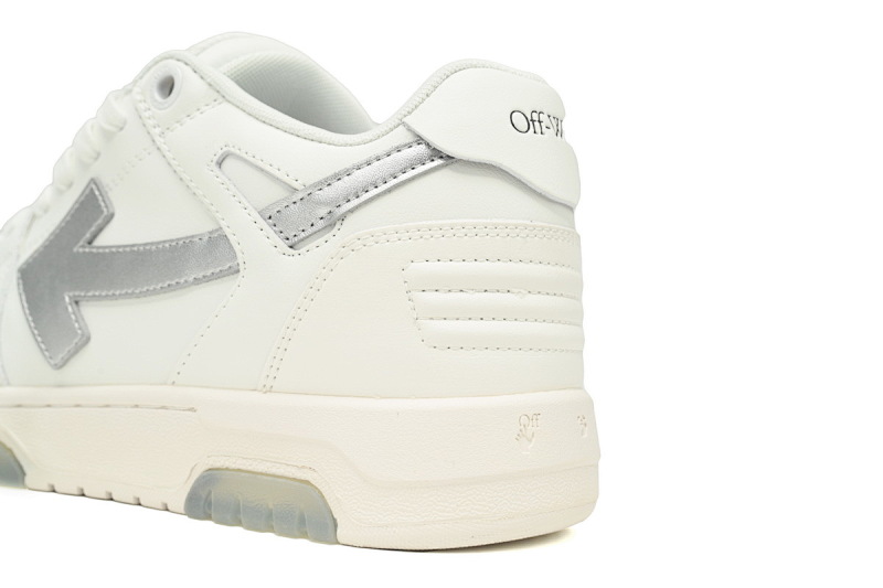 【CP0MI】白色银钩-65 OFFWHITE低帮运动鞋 OMIA189F 23LEA009 0172 FF-WHITE Out Of White White Black White Silver H