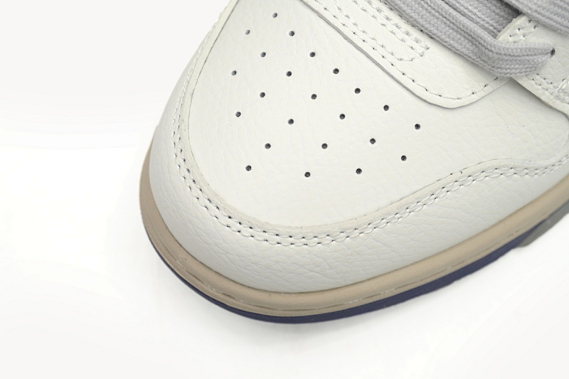 【CP0MI】白皮蓝尾-62 OFFWHITE低帮运动鞋 OMIA189F 23LEA005 0546 FF-WHITE Out Of White White and Blue Tail