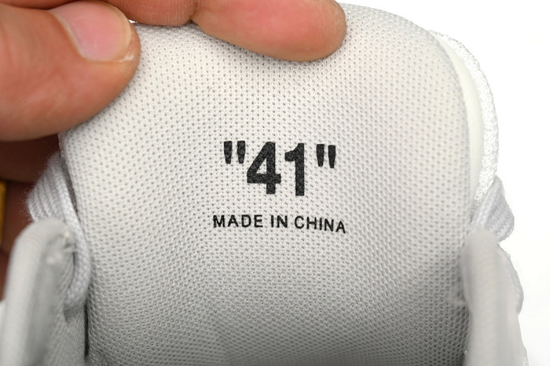 【CP0MI】白皮蓝尾-62 OFFWHITE低帮运动鞋 OMIA189F 23LEA005 0546 FF-WHITE Out Of White White and Blue Tail