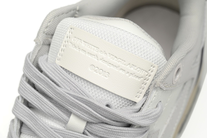 【CP0MI】白皮蓝尾-62 OFFWHITE低帮运动鞋 OMIA189F 23LEA005 0546 FF-WHITE Out Of White White and Blue Tail