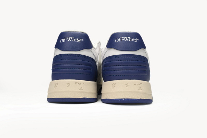 【CP0MI】白皮蓝尾-62 OFFWHITE低帮运动鞋 OMIA189F 23LEA005 0546 FF-WHITE Out Of White White and Blue Tail