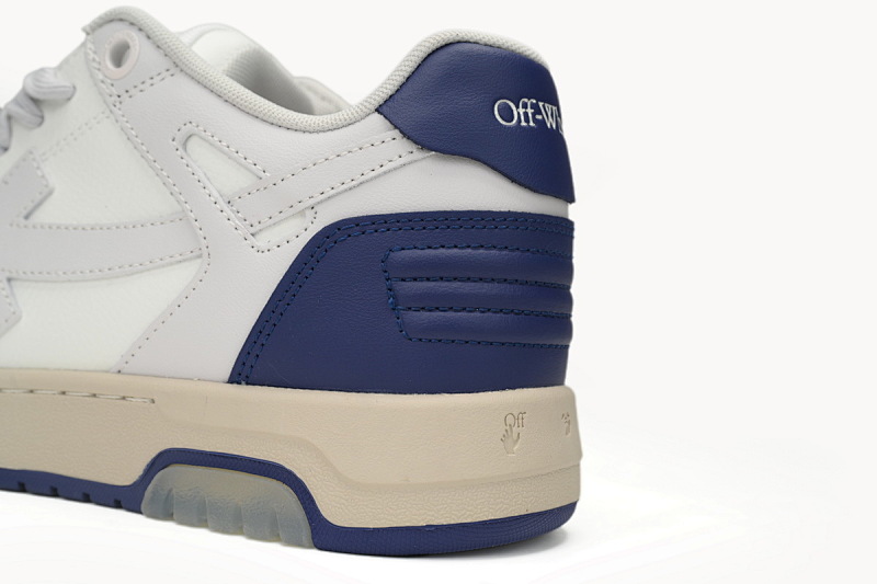 【CP0MI】白皮蓝尾-62 OFFWHITE低帮运动鞋 OMIA189F 23LEA005 0546 FF-WHITE Out Of White White and Blue Tail