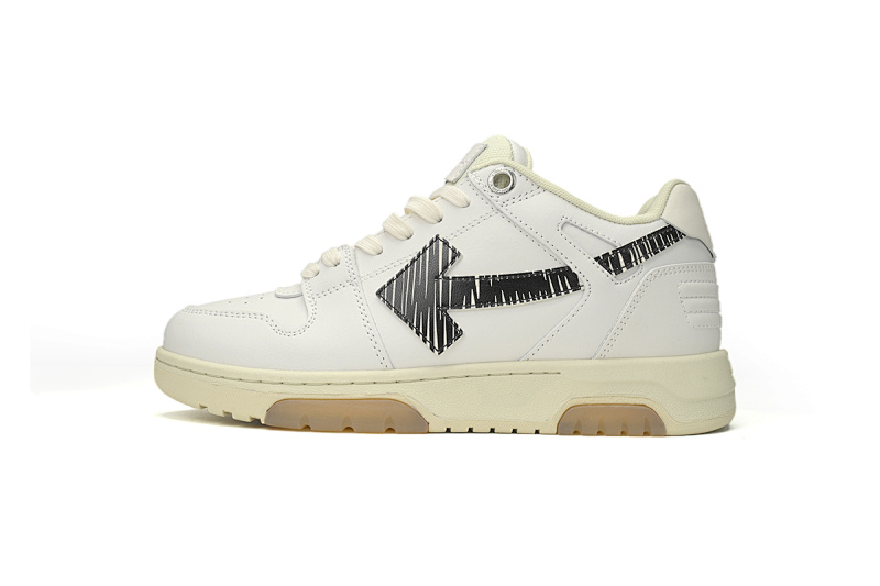 【CP0MI】黑钩-61 OFFWHITE低帮运动鞋 OMIA189S 21LEA003 0110 FF-WHITE Out Of White Black Hook