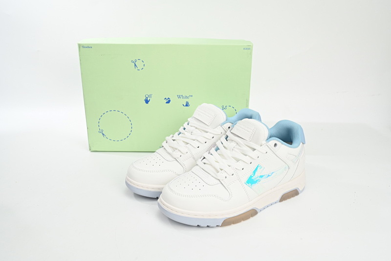 【CP0MI】白蓝变色-59 OFFWHITE低帮运动鞋 OMIA189S 21LEA0030 0180 FF-WHITE Out Of Blue White Blue Discoloration