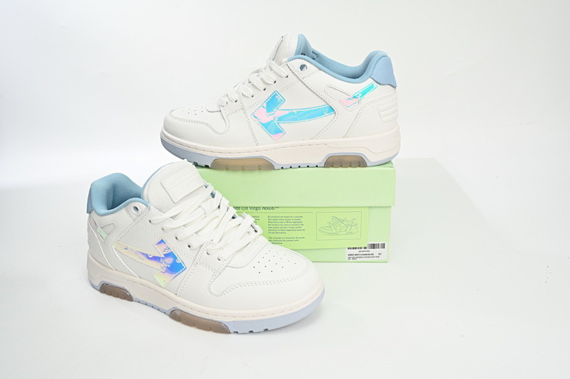 【CP0MI】白蓝变色-59 OFFWHITE低帮运动鞋 OMIA189S 21LEA0030 0180 FF-WHITE Out Of Blue White Blue Discoloration