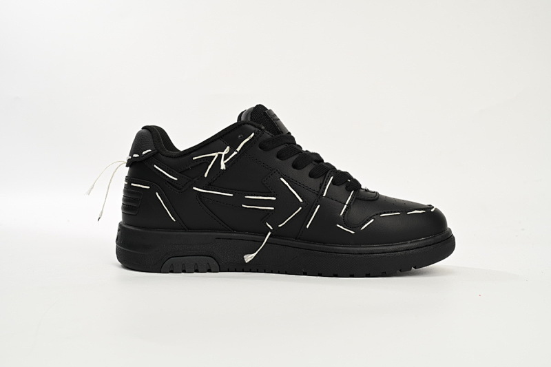 【CP0MI】黑色白线-60 OFFWHITE低帮运动鞋 OMIA189S 23LEA014 1010 FF-WHITE Out Of Black White Line
