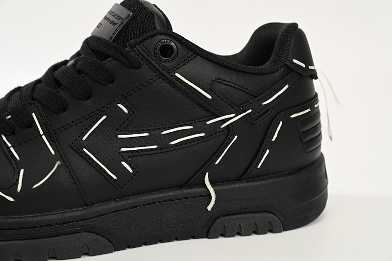 【CP0MI】黑色白线-60 OFFWHITE低帮运动鞋 OMIA189S 23LEA014 1010 FF-WHITE Out Of Black White Line