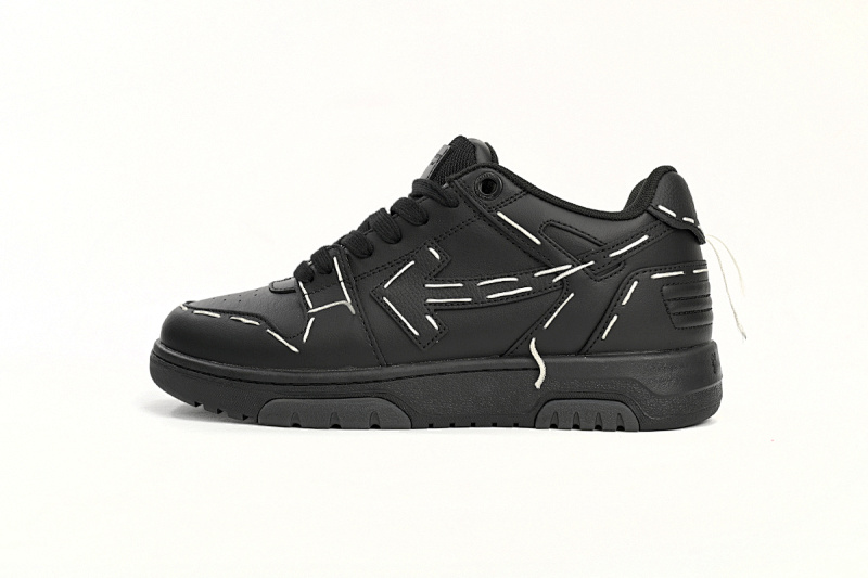 【CP0MI】黑色白线-60 OFFWHITE低帮运动鞋 OMIA189S 23LEA014 1010 FF-WHITE Out Of Black White Line