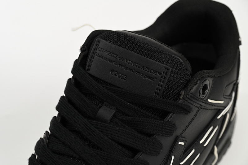 【CP0MI】黑色白线-60 OFFWHITE低帮运动鞋 OMIA189S 23LEA014 1010 FF-WHITE Out Of Black White Line