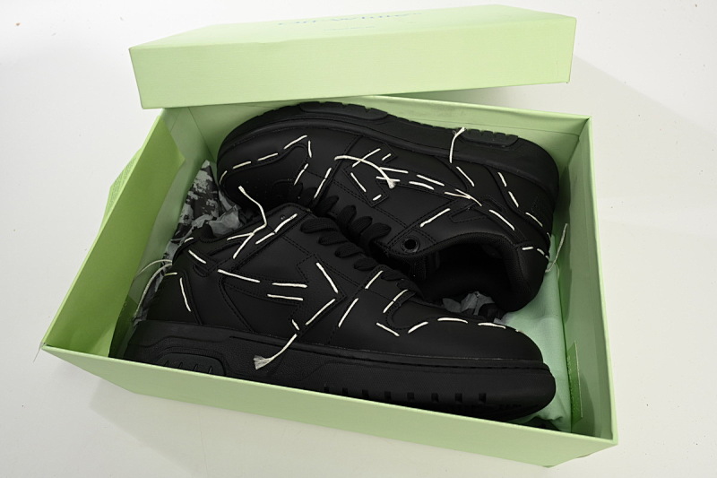 【CP0MI】黑色白线-60 OFFWHITE低帮运动鞋 OMIA189S 23LEA014 1010 FF-WHITE Out Of Black White Line