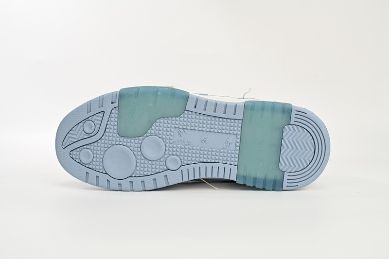 【CP0MI】蓝白限定-57 OFFWHITE低帮运动鞋 OMIA189S 23LEA222 2222 FF-WHITE Out Of Blue And White Limit